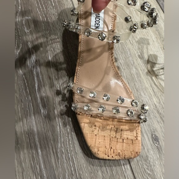 Steve Madden clear sandals NWOT - Picture 2 of 9